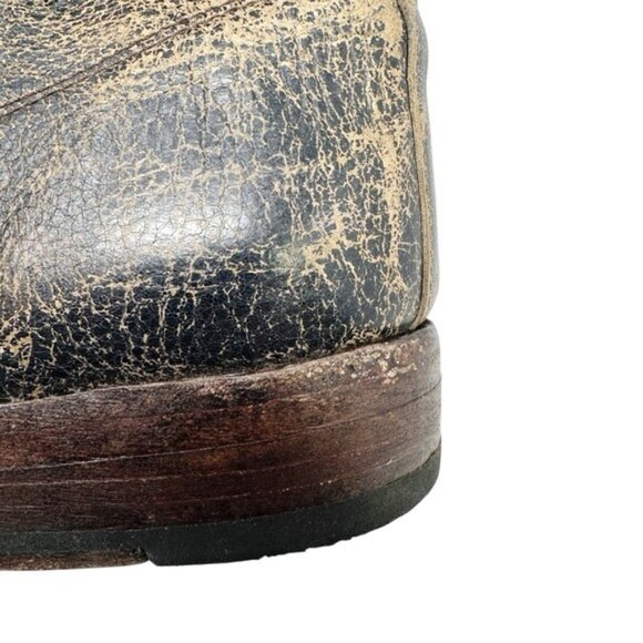 Bed Stu Sandover Mid Boots Women's 8.5 Rustic Antique Distressed Rugged Leather - Picture 13 of 14